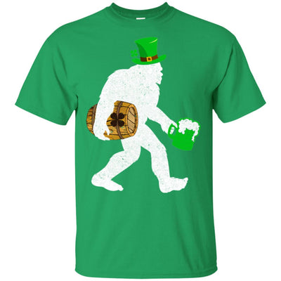 Shamrock Irish Drunk Bigfoot St Patrick's Day T-Shirt & Hoodie | Teecentury.com