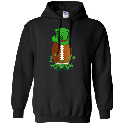 Shamrock Football Leprechaun St Patricks Day T-Shirt & Hoodie | Teecentury.com