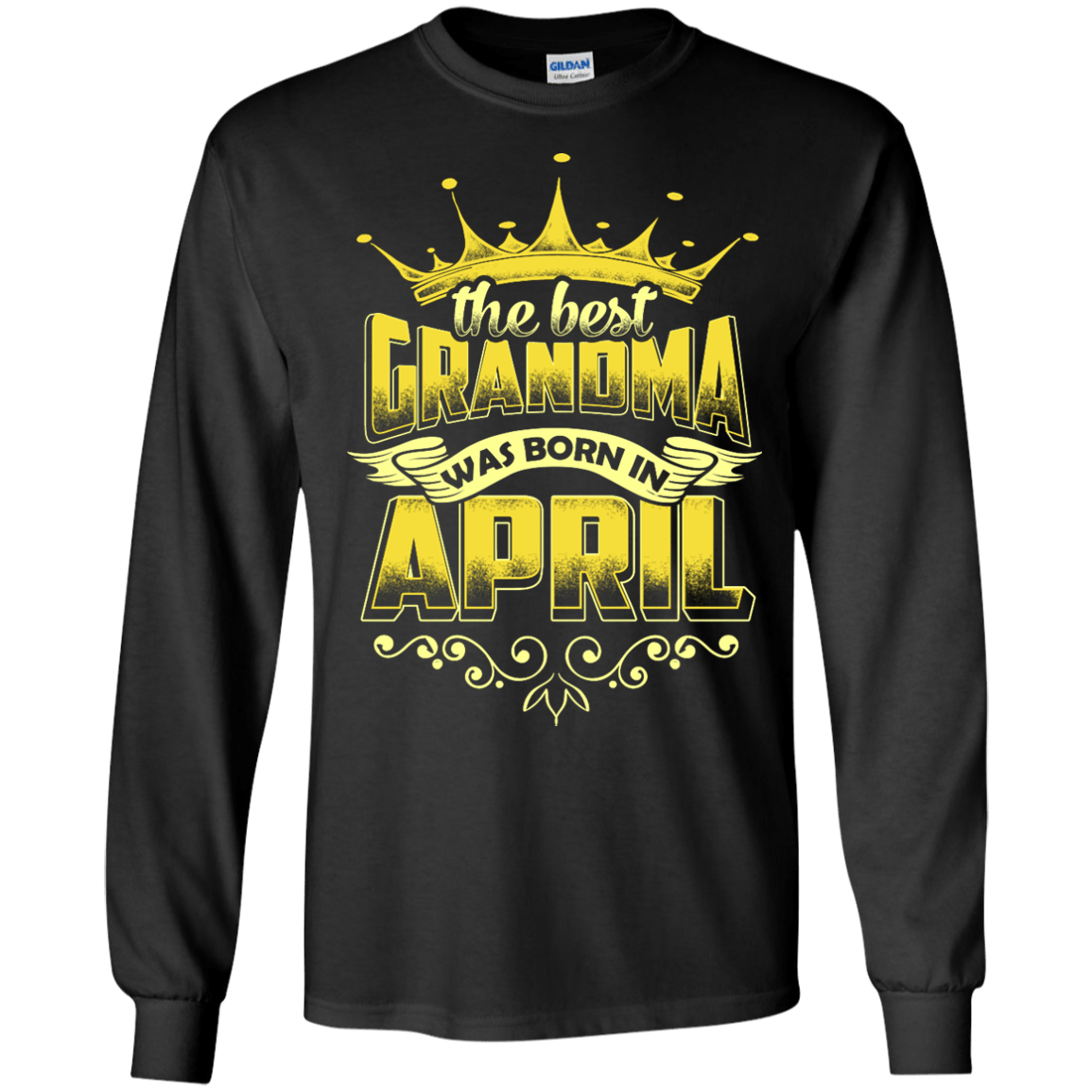 The Best Grandma Was Born In April T-Shirt & Hoodie | Teecentury.com