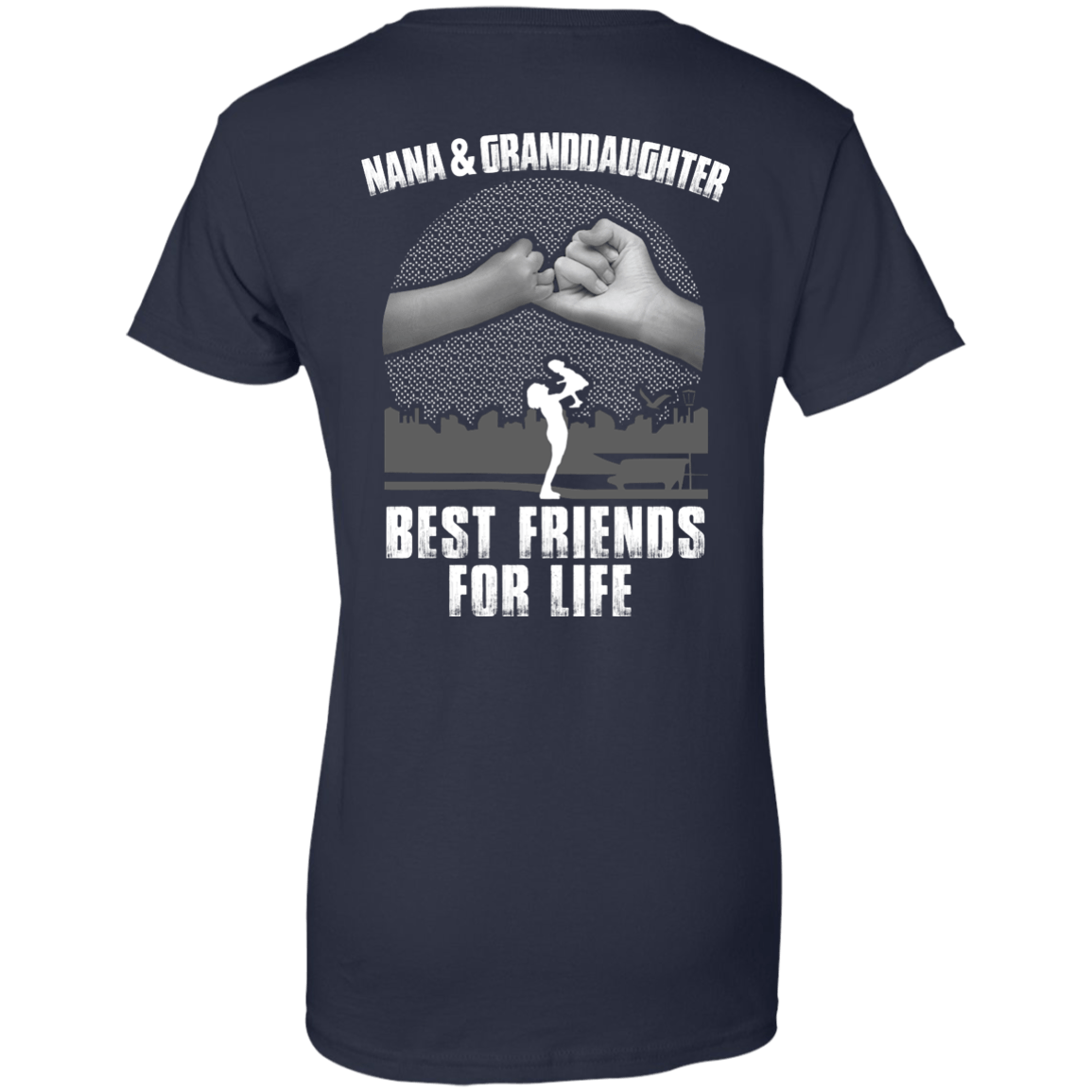 Nana and Granddaughter Best Friends For Life T-Shirt & Hoodie | Teecentury.com