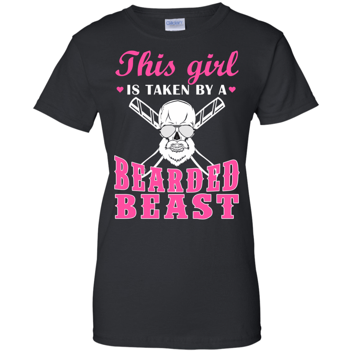 This Girl Is Taken By A Bearded Beast T-Shirt & Hoodie | Teecentury.com