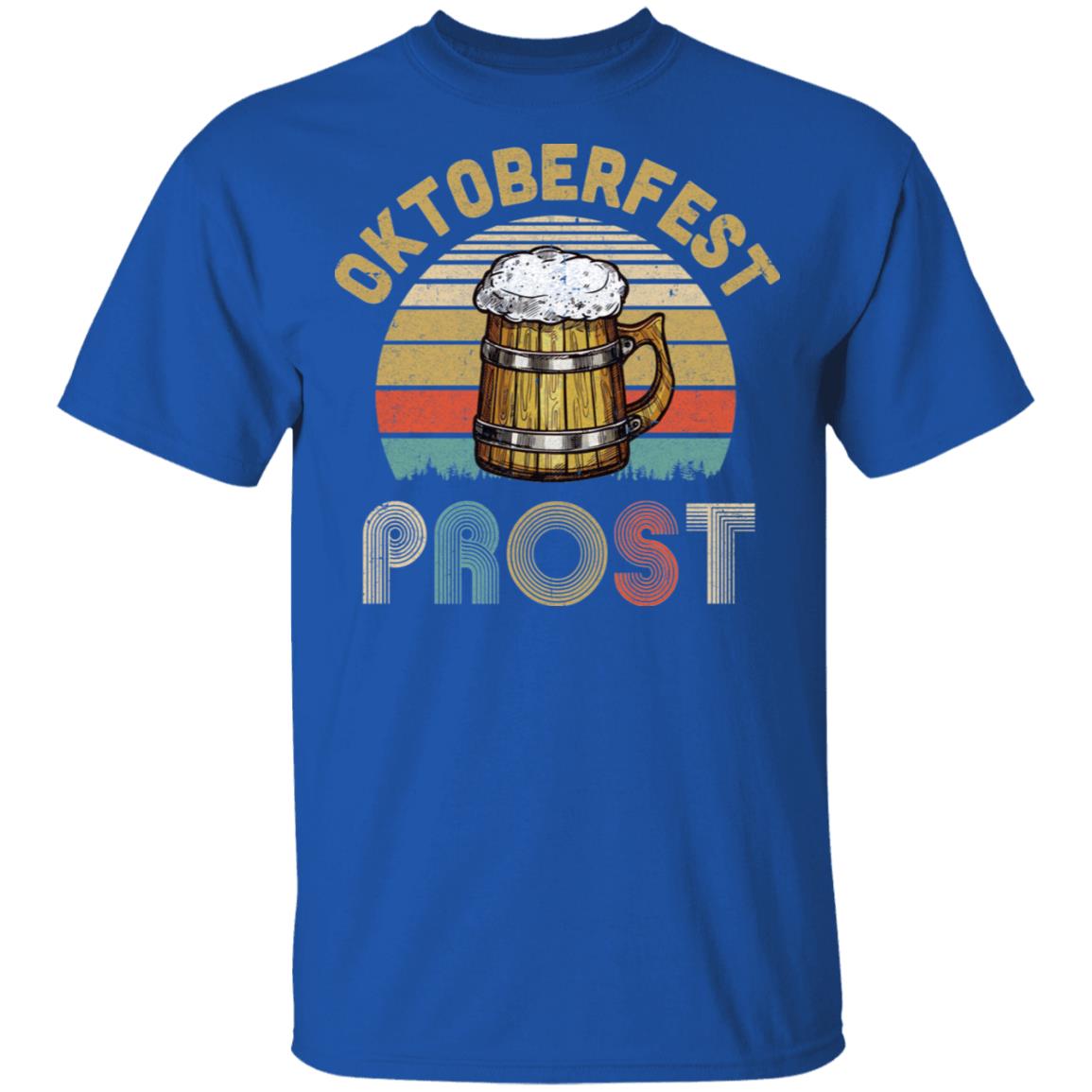 Vintage Oktoberfest Prost Drinking Beer T-Shirt & Hoodie | Teecentury.com