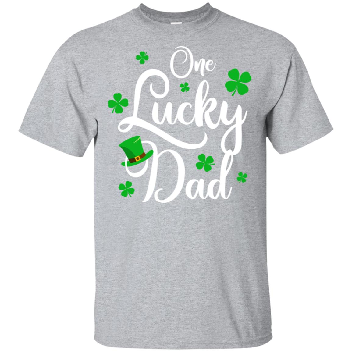 One Lucky Dad St Patricks Day For Daddy T-Shirt & Hoodie | Teecentury.com