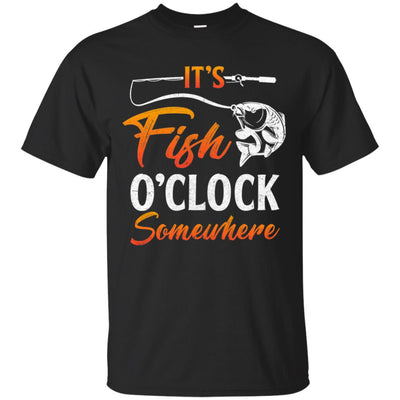 It's Fish O'clock Dad Papa Fishing Fish Father's Day T-Shirt & Hoodie | Teecentury.com