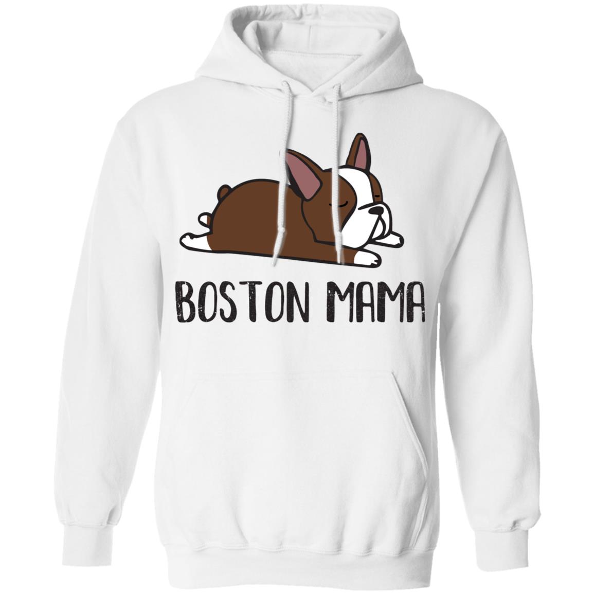 Brown Boston Terrier Mama Bostie Mom Gifts Women T-Shirt & Hoodie | Teecentury.com