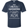 PROUD DAUGHTER OF AWESOME MOM T-Shirt & Hoodie | Teecentury.com