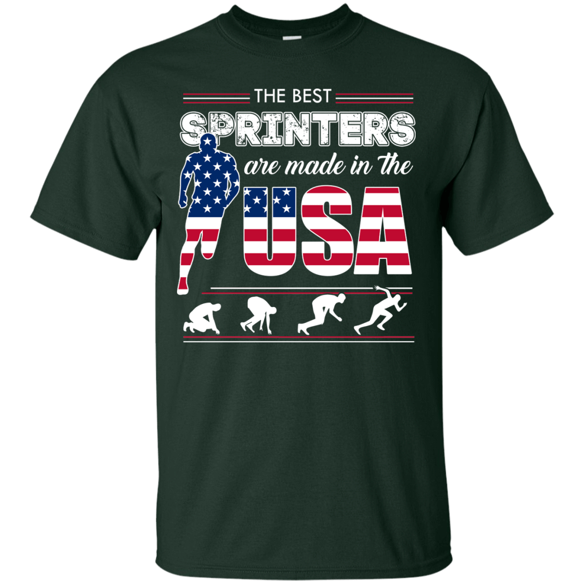 The Best Sprinters USA T-Shirt & Hoodie | Teecentury.com