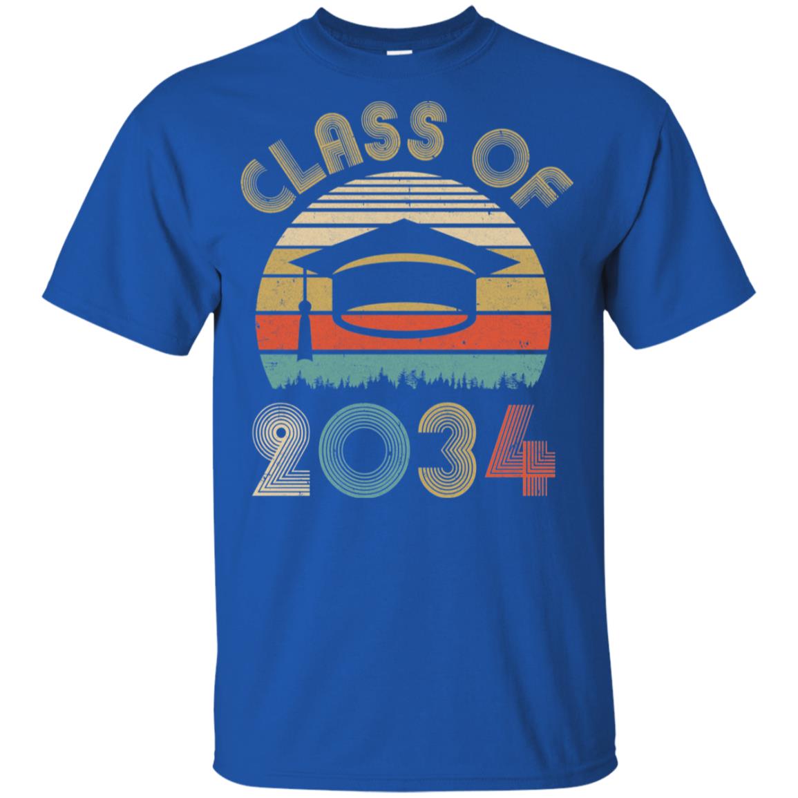 Class Of 2034 Grow With Me Graduation First Day Of School Youth Youth Shirt | Teecentury.com