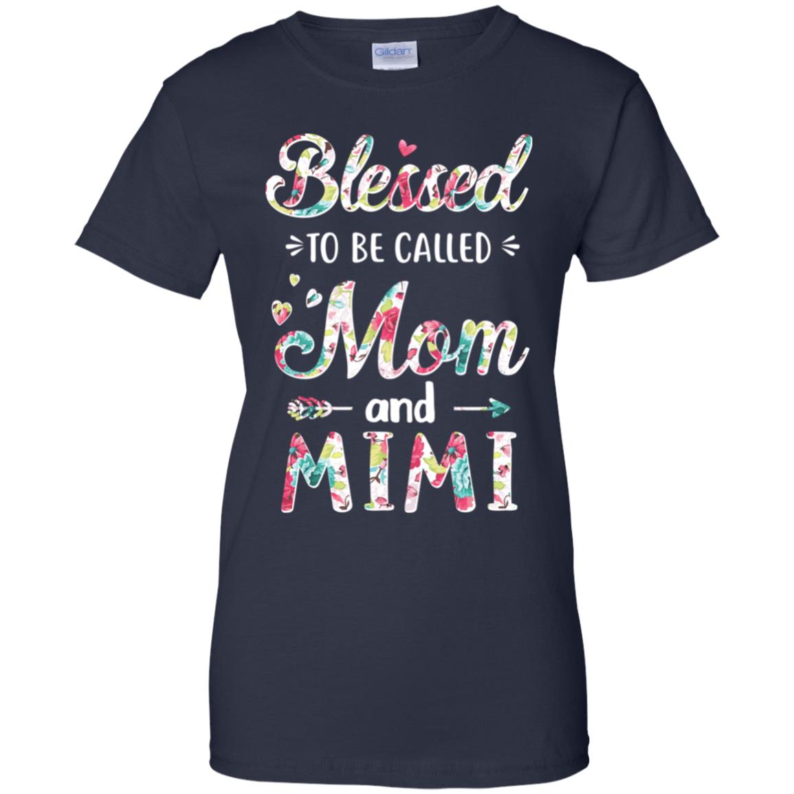 Mothers Day Gifts Blessed To Be Called Mom And Mimi T-Shirt & Hoodie | Teecentury.com