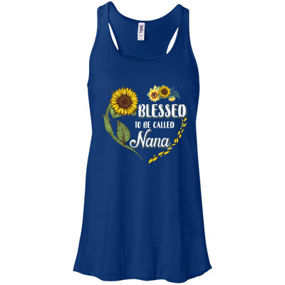 Blessed To Be Called Nana Sunflower Mothers Day Gift T-Shirt & Tank Top | Teecentury.com