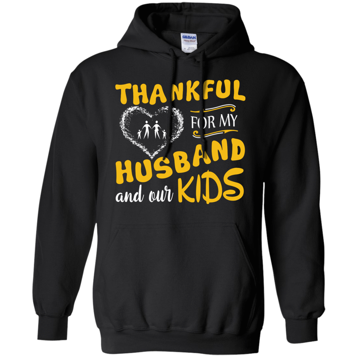 Thankful For My Husband And Our Kids T-Shirt & Hoodie | Teecentury.com