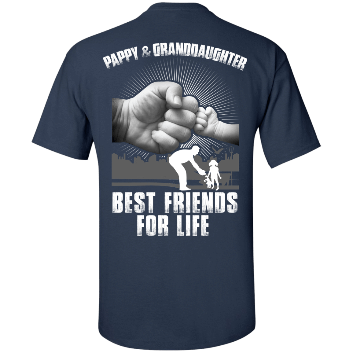 Pappy And Granddaughter Best Friends For Life T-Shirt & Hoodie | Teecentury.com