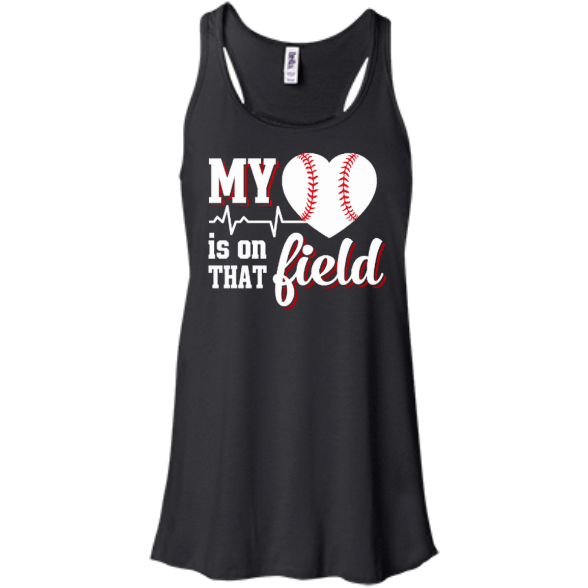 My Heart Is On That Field Baseball T-Shirt & Hoodie | Teecentury.com