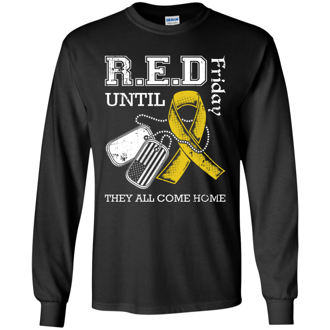 Red Friday Until They All Come Home T-Shirt & Hoodie | Teecentury.com