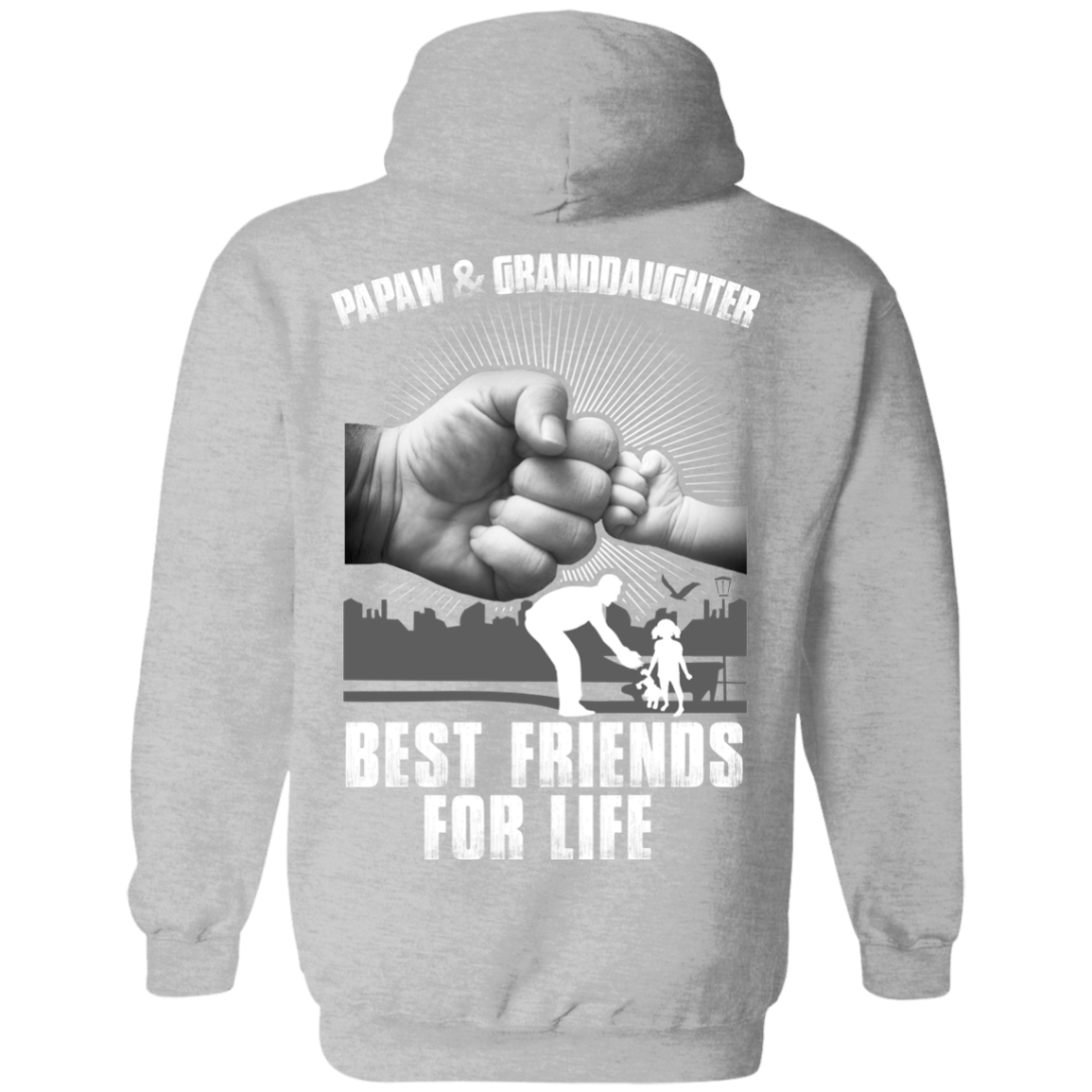 Papaw And Granddaughter Best Friends For Life T-Shirt & Hoodie | Teecentury.com