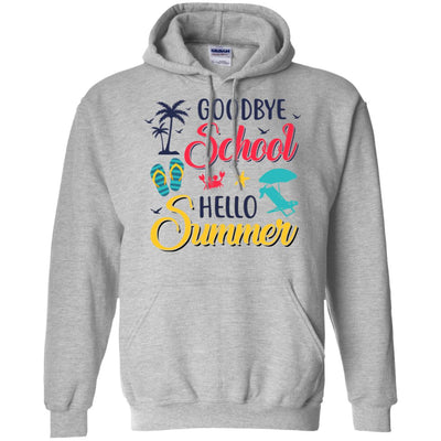 Goodbye School Hello Summer Vintage Retro Style T-Shirt & Hoodie | Teecentury.com