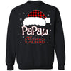Santa PaPaw Claus Red Plaid Family Pajamas Christmas Gift T-Shirt & Sweatshirt | Teecentury.com