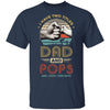 Vintage I Have Two Title Dad And Pops Funny Fathers Day T-Shirt & Hoodie | Teecentury.com