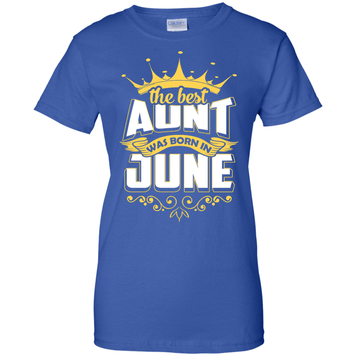 The Best Aunt Was Born In June T-Shirt & Hoodie | Teecentury.com