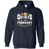 Queens Are Born In February T-Shirt & Hoodie | Teecentury.com