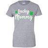 Luckiest Lucky Mommy St Patricks Day T-Shirt & Hoodie | Teecentury.com