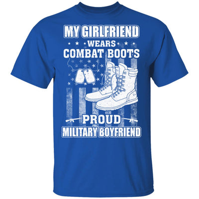 My Girlfriend Wears Combat Boots Proud Military Boyfriend T-Shirt & Hoodie | Teecentury.com