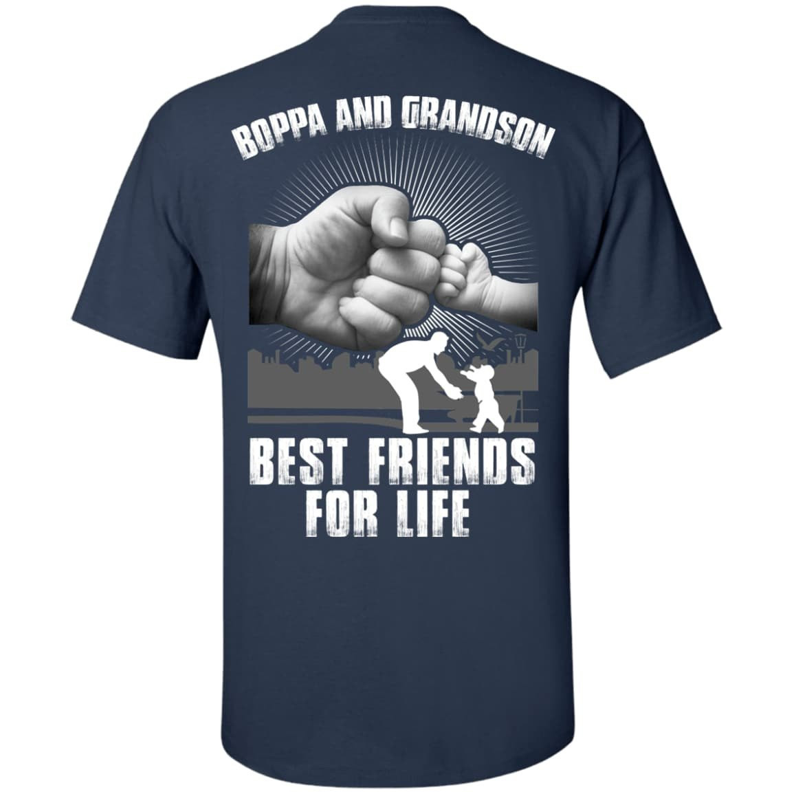 Boppa And Grandson Best Friends For Life T-Shirt & Hoodie | Teecentury.com