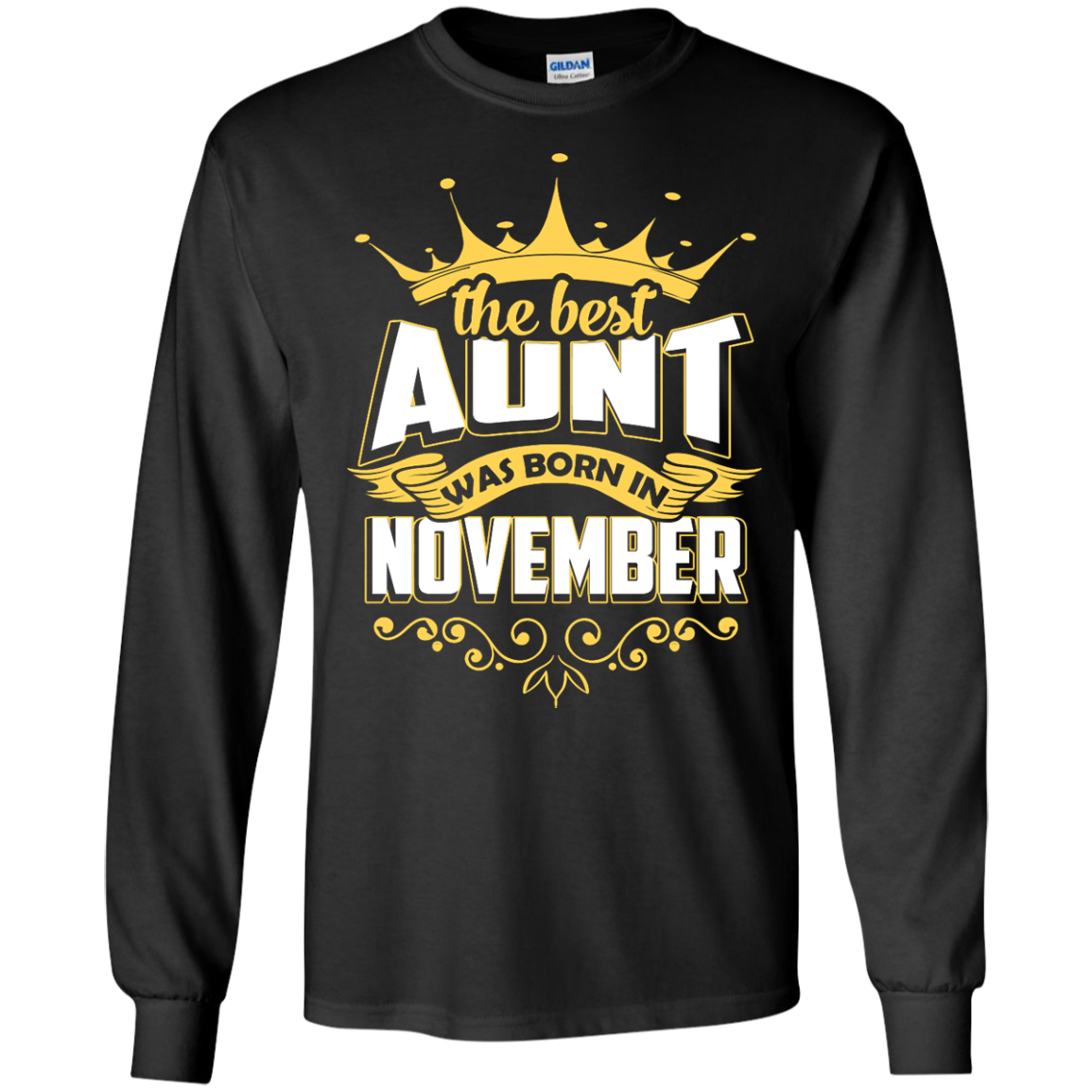 The Best Aunt Was Born In November T-Shirt & Hoodie | Teecentury.com
