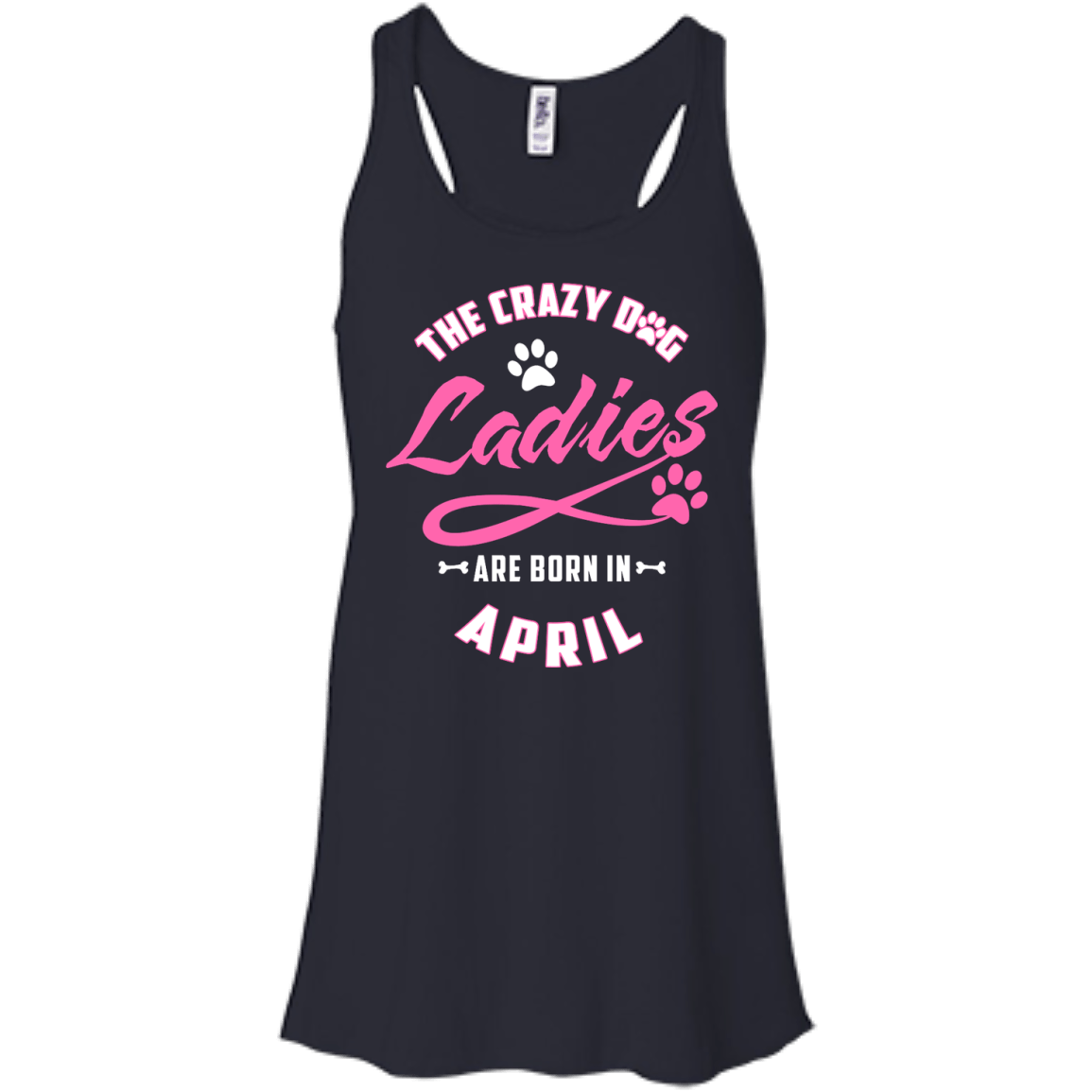 The Crazy Dog Ladies Are Born In April T-Shirt & Hoodie | Teecentury.com