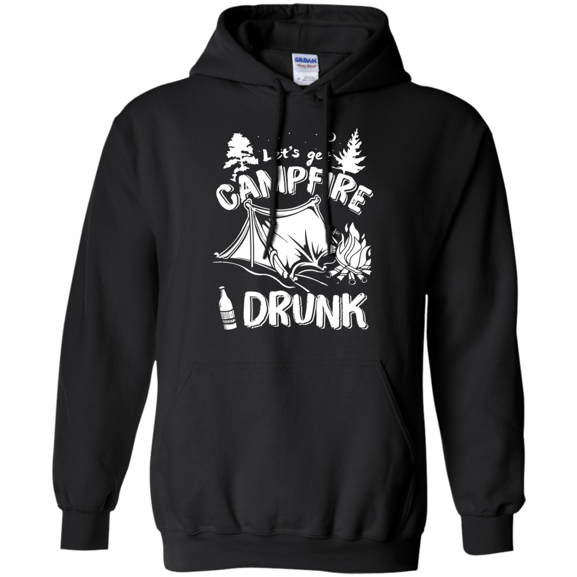 Let's Get Campfire Drunk T-Shirt & Hoodie | Teecentury.com