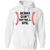 Sorry Can't Softball Bye Funny Softball Player Gift For Team T-Shirt & Hoodie | Teecentury.com