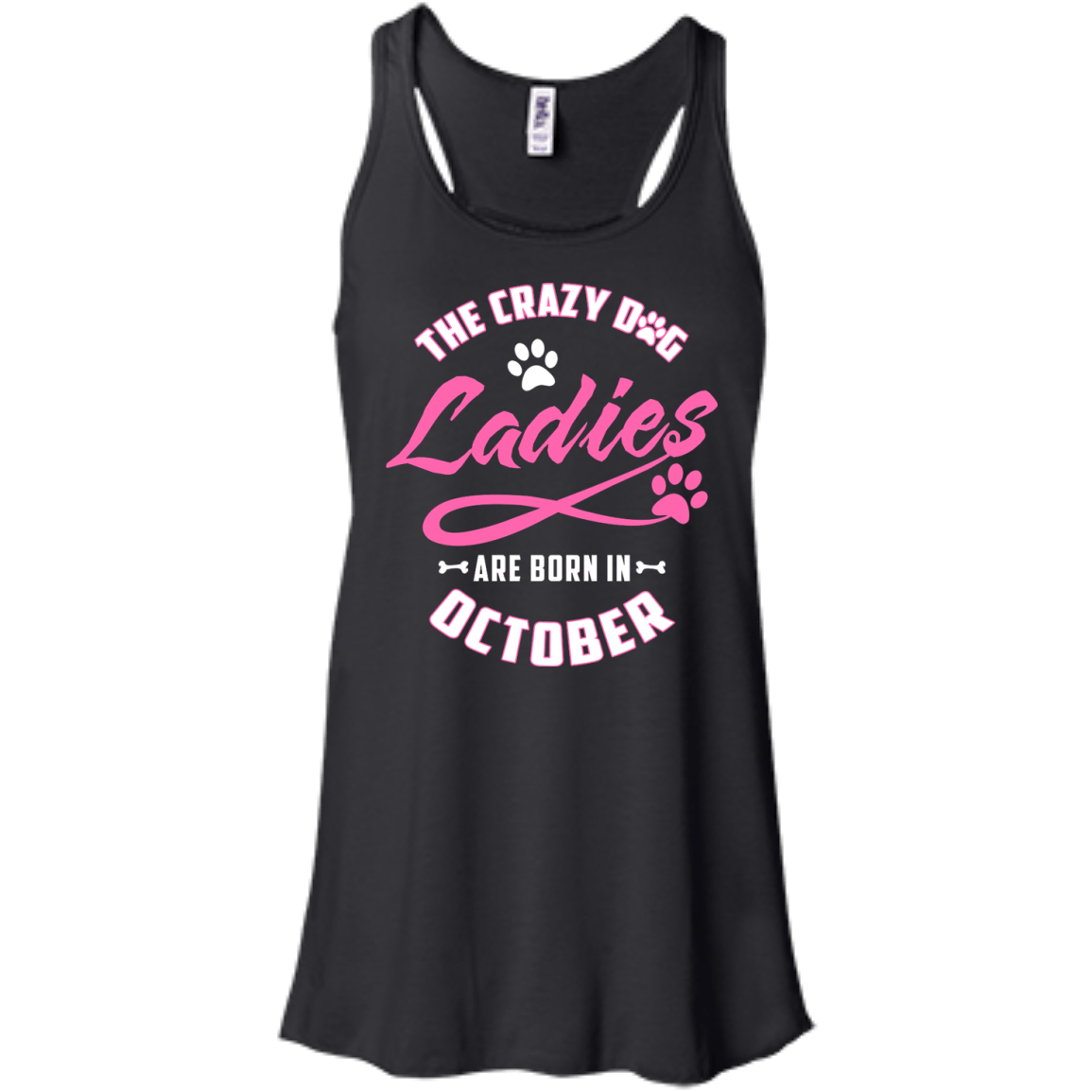 The Crazy Dog Ladies Are Born In October T-Shirt & Hoodie | Teecentury.com