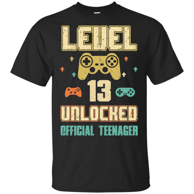 Official Teenager 13th Birthday Level 13 Unlocked T-Shirt & Hoodie | Teecentury.com