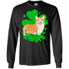 Corgi St. Patrick's Day Clovers T-Shirt & Hoodie | Teecentury.com