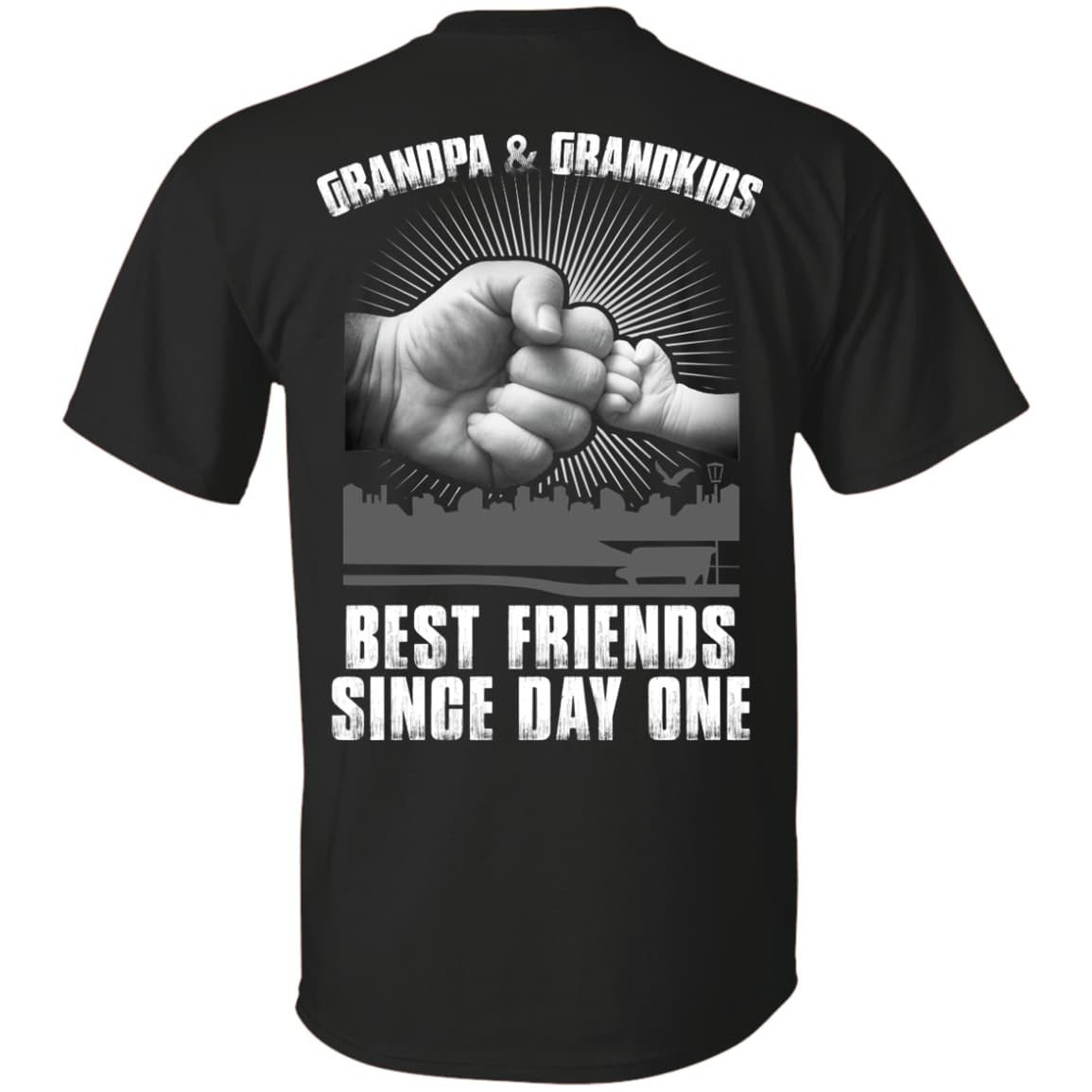 Grandpa And Grandkids Best Friends Single Day One T-Shirt & Hoodie | Teecentury.com