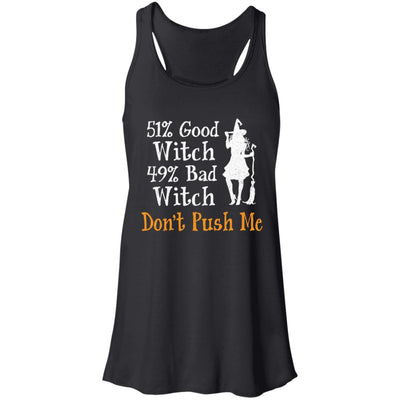 51% Good Witch 49% Bad Witch Halloween Costume Gift T-Shirt & Tank Top | Teecentury.com