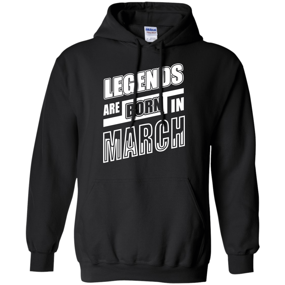 Legends are born in MARCH T-Shirt & Hoodie | Teecentury.com