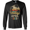 Retro Classic Vintage April 1999 23th Birthday Gift T-Shirt & Hoodie | Teecentury.com