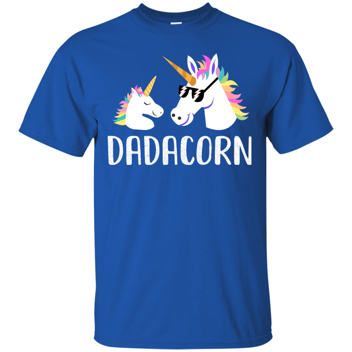 Dadacorn Unicorn Dad And Baby Fathers Day Gifts T-Shirt & Hoodie | Teecentury.com