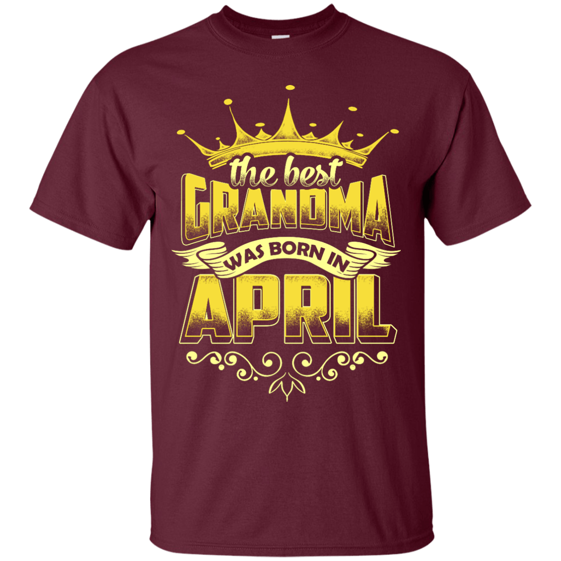 The Best Grandma Was Born In April T-Shirt & Hoodie | Teecentury.com