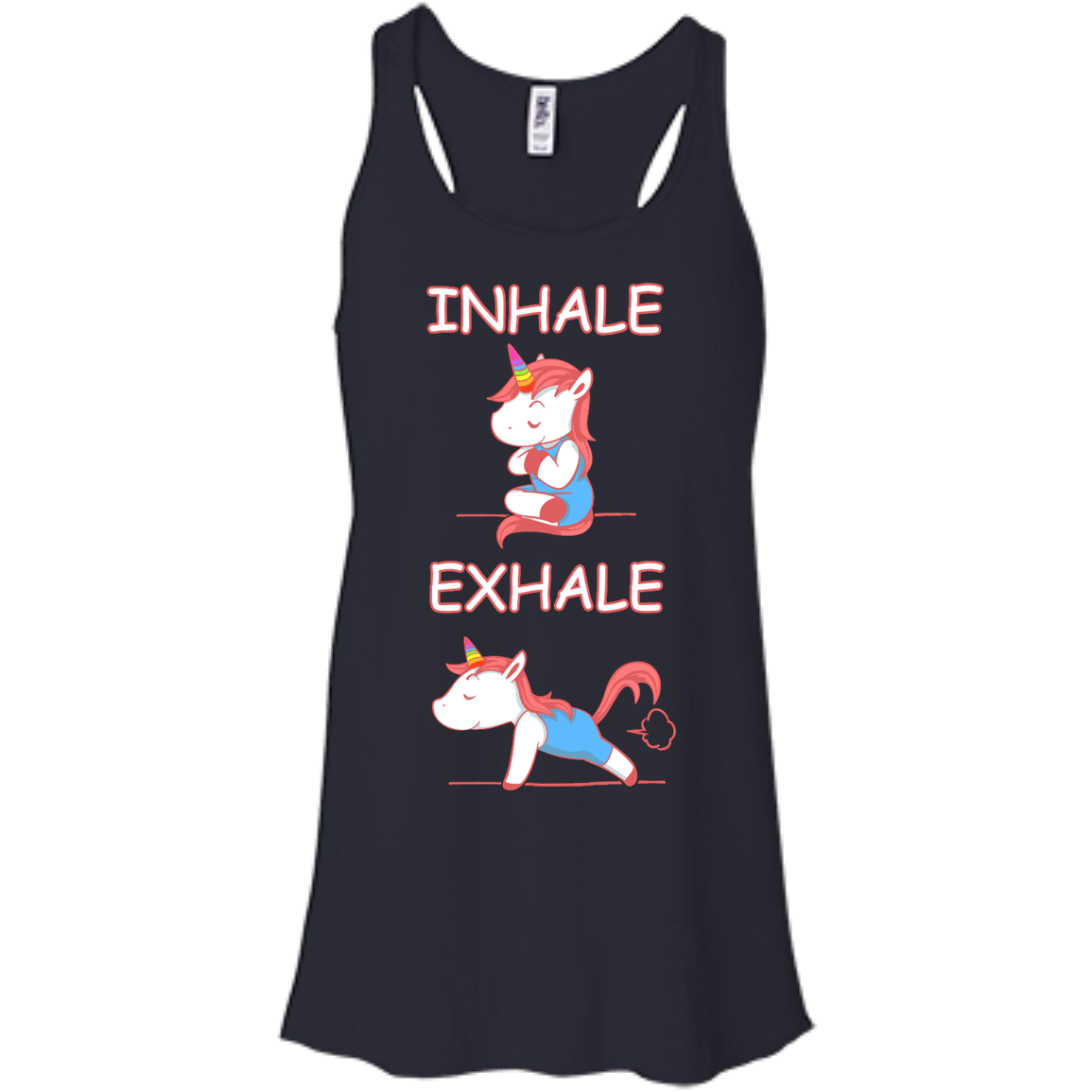 Yoga Unicorn Inhale Exhale T-Shirt & Hoodie | Teecentury.com