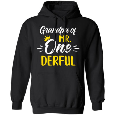 Grandpa Of Mr Onederful 1st Birthday Party Costumes Gifts T-Shirt & Hoodie | Teecentury.com