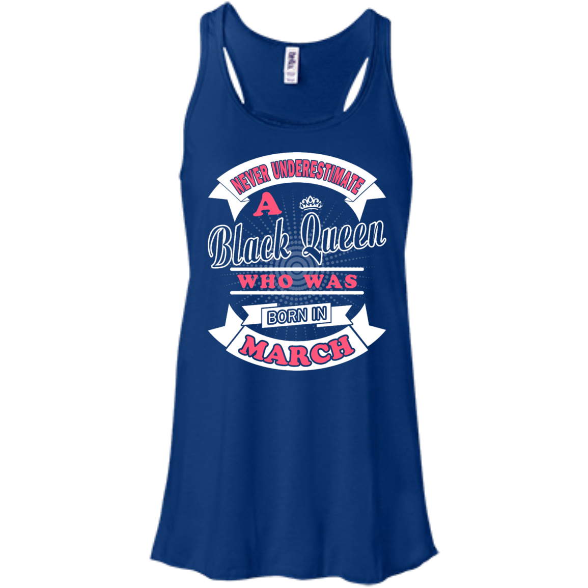 Never Underestimate A Black Queen Who Was Born In March T-Shirt & Hoodie | Teecentury.com