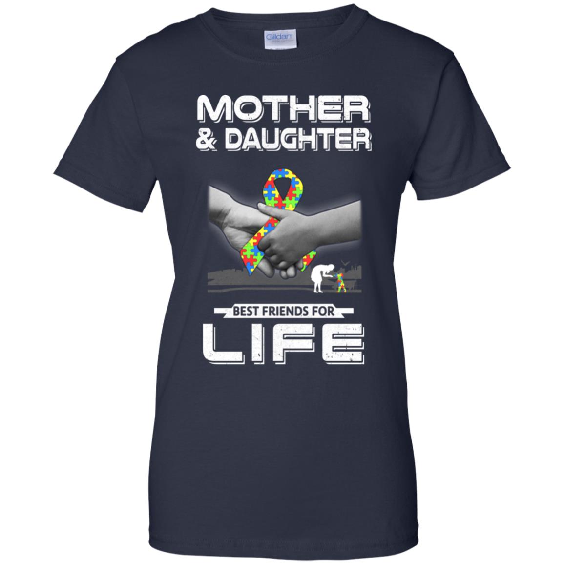 Autism Awareness Mother And Daughter Best Friends For Life T-Shirt & Hoodie | Teecentury.com