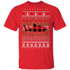 Shark Red Plaid Ugly Christmas Sweater Funny Gifts T-Shirt & Sweatshirt | Teecentury.com