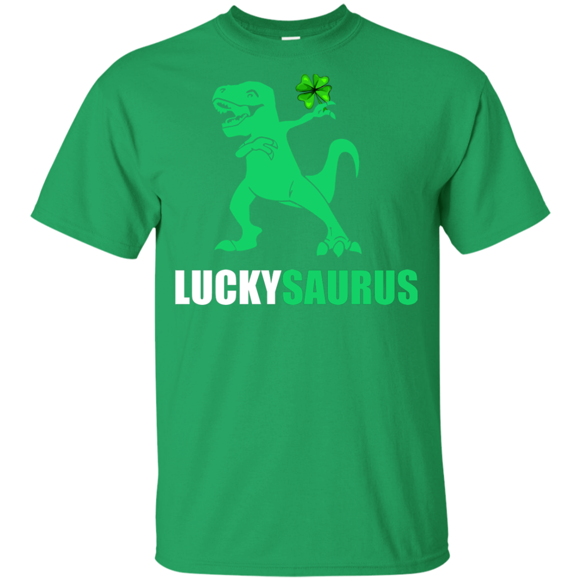 Irish Dinosaur Leprechaun St Patricks Day Luckysaurus Youth Youth Shirt | Teecentury.com