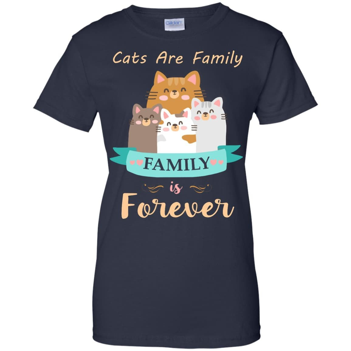 Cats Are Family Family Is Forever T-Shirt & Hoodie | Teecentury.com