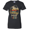 Retro Classic Vintage May 1959 63th Birthday Gift T-Shirt & Hoodie | Teecentury.com