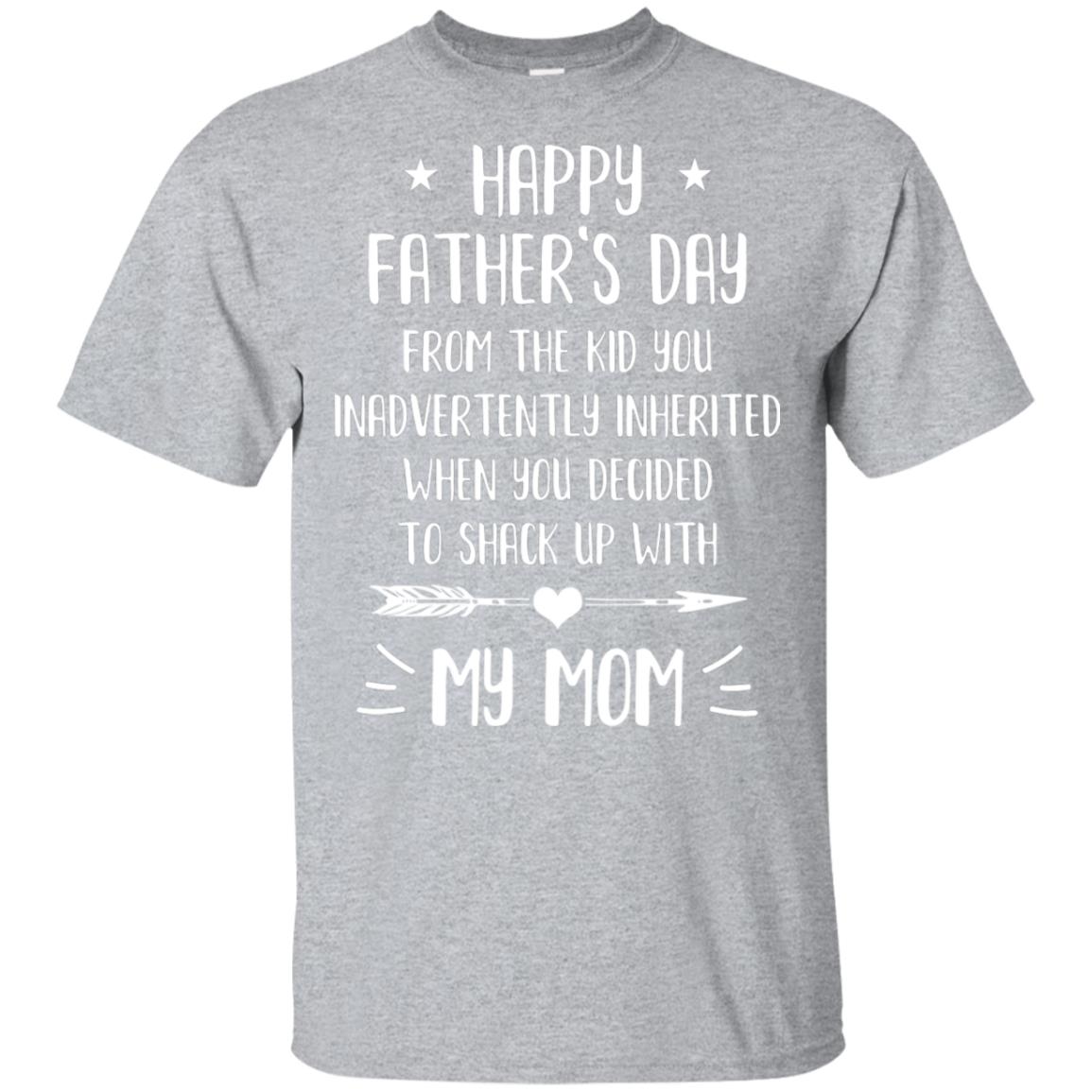 Happy Fathers Day From The Kid You Bonus Step Dad Gift T-Shirt & Hoodie | Teecentury.com