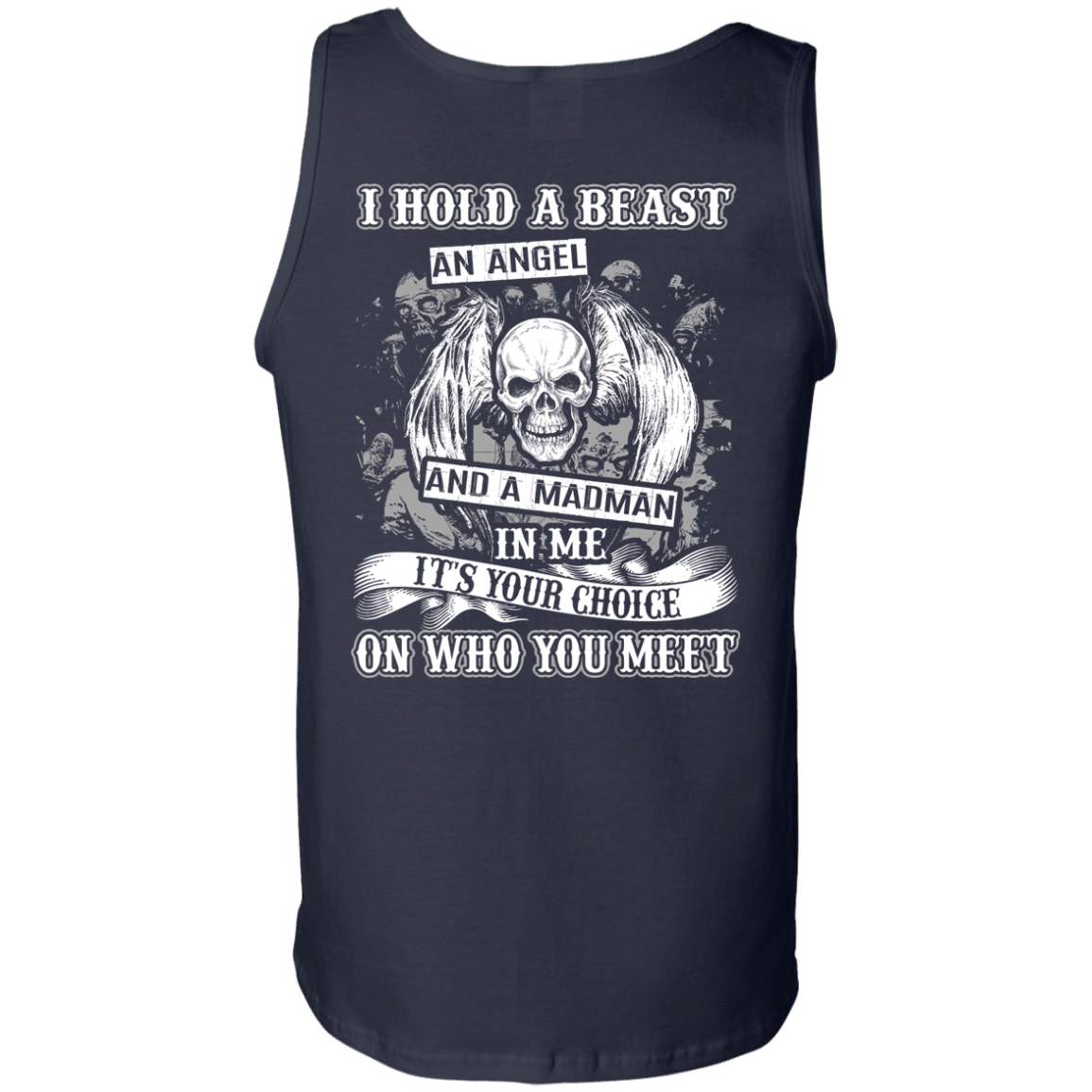 I Hold A Beast An Angel And A Madman In Me T-Shirt & Hoodie | Teecentury.com